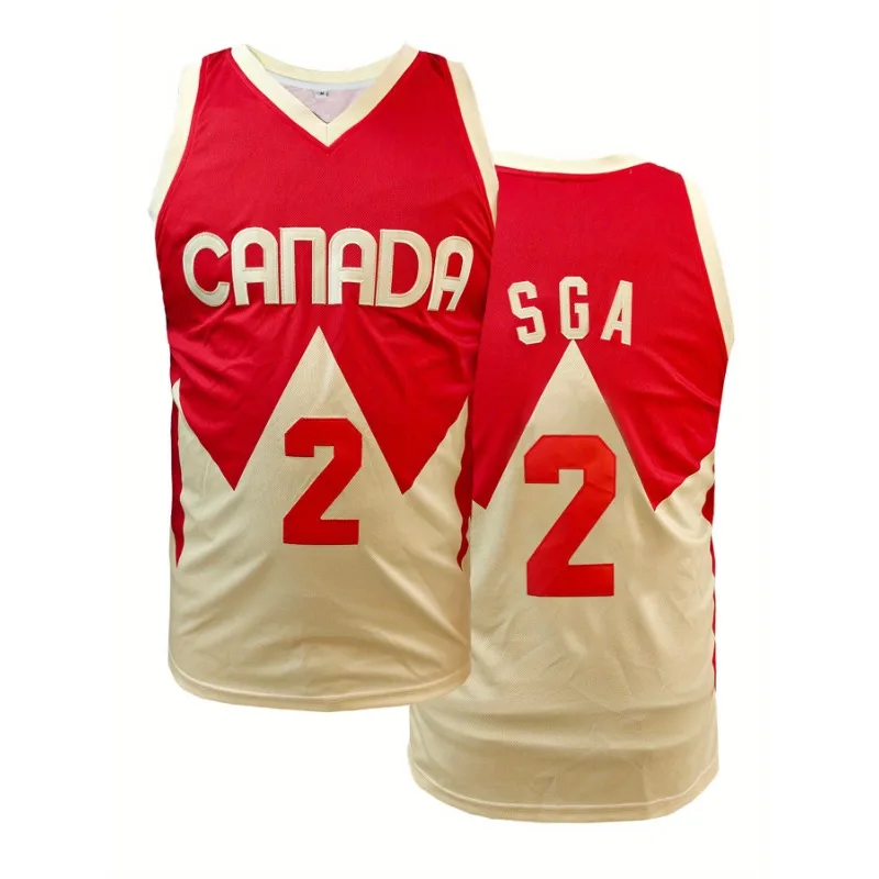 Men's #2 Basketball Jersey Shirt Sleeveless Design with Embroidery High Quality Vest Outdoor Sportswear Breathable Tank Top
Men's #2 Basketball Jersey Shirt Sleeveless Design with Embroidery High Quality Vest Outdoor Sportswear Breathable Tank Top
