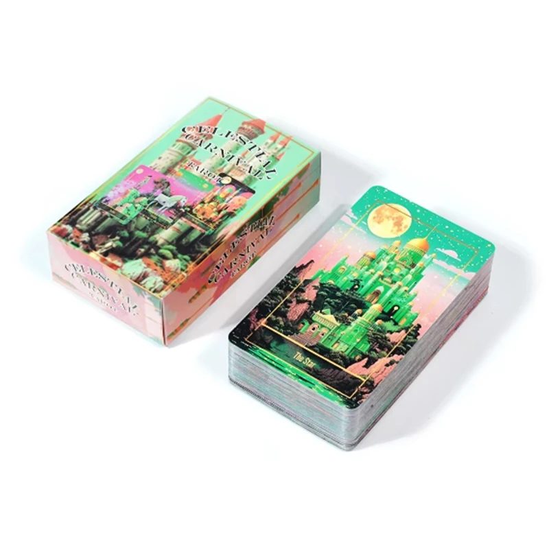 Celestial Carnival Tarot Deck Complete Tarot With 78 Cards Indie Unique Oracle Deck For Beginners To Experienced Tarot Readers
Celestial Carnival Tarot Deck Complete Tarot With 78 Cards Indie Unique Oracle Deck For Beginners To Experienced Tarot Readers