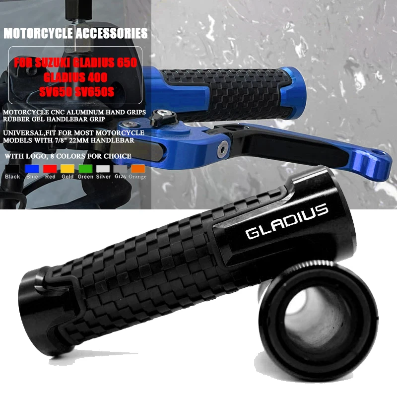 For GLADIUS 650 2010 GLADIUS 400 SV 650 SV650S 7/8'' 22mm Motorcycle Knobs Scooter Handle Ends Grips Bar Hand Handlebar
For GLADIUS 650 2010 GLADIUS 400 SV 650 SV650S 7/8'' 22mm Motorcycle Knobs Scooter Handle Ends Grips Bar Hand Handlebar