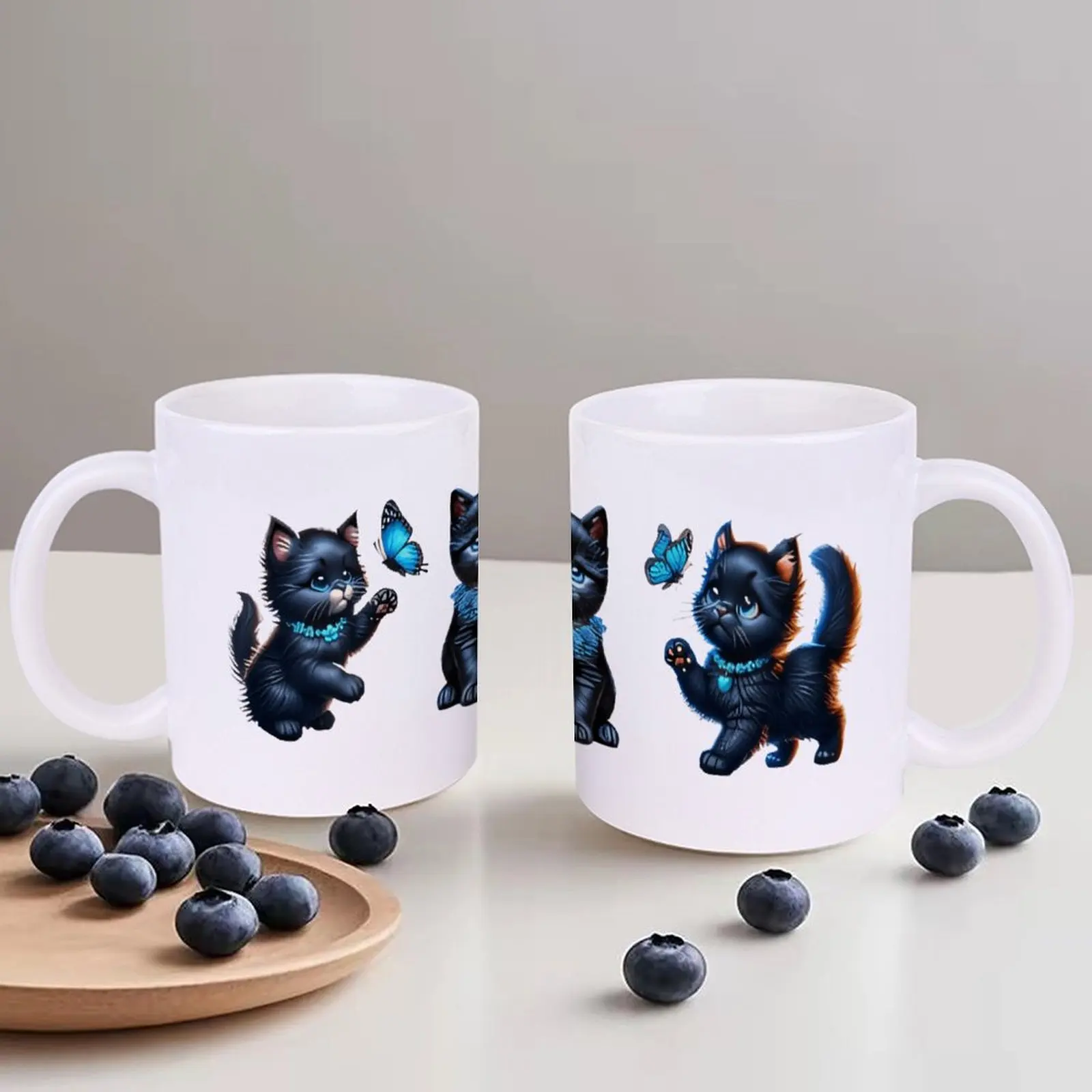 Три черных котята с голубыми глазами и бабочками. Кофейная посуда, кофейная кружка объемом 330 мл для повседневной одежды
Три черных котята с голубыми глазами и бабочками. Кофейная посуда, кофейная кружка объемом 330 мл для повседневной одежды