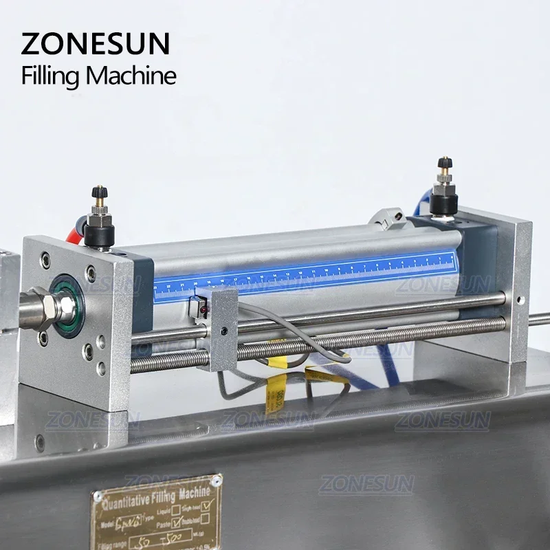 ZONESUN Paste Filling Machine with Mixer Anti-sinking Filler for Viscous Fluid Ketchup Sesame Sauce Jam Salad Dressing Packaging
ZONESUN Paste Filling Machine with Mixer Anti-sinking Filler for Viscous Fluid Ketchup Sesame Sauce Jam Salad Dressing Packaging
