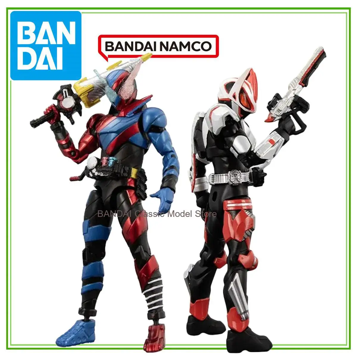 Bandai Genuine Kamen Rider Action Figure Series Toys Anime Masked Rider Geats & Build Model Decoration Children's Gifts 15cm
Bandai Genuine Kamen Rider Action Figure Series Toys Anime Masked Rider Geats & Build Model Decoration Children's Gifts 15cm
