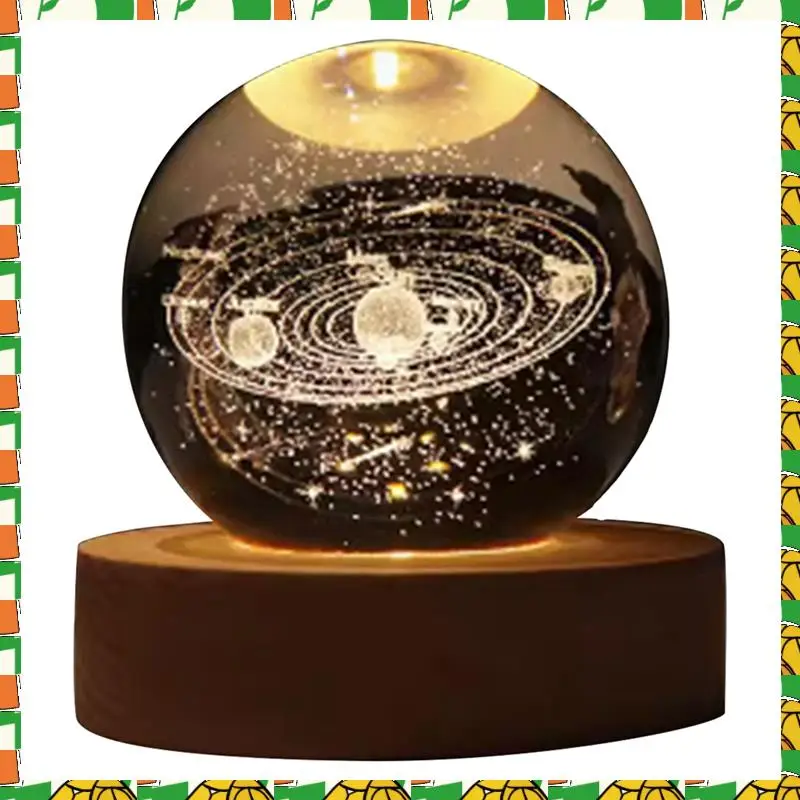 Valentines Day Gift Galaxy Crystal Ball Lamp USB LED Night Light Crystal Ball Lamp E
Valentines Day Gift Galaxy Crystal Ball Lamp USB LED Night Light Crystal Ball Lamp E