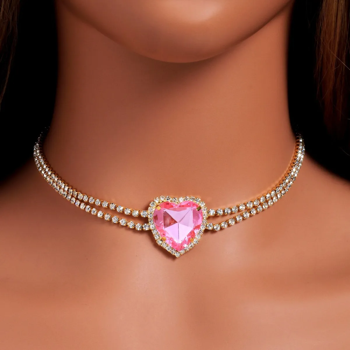 INS Wind Pink Love Ожерелье Женское, модное индивидуальное ретро-цепочка с двойной ключицей Ожерелье для свиданий
INS Wind Pink Love Ожерелье Женское, модное индивидуальное ретро-цепочка с двойной ключицей Ожерелье для свиданий