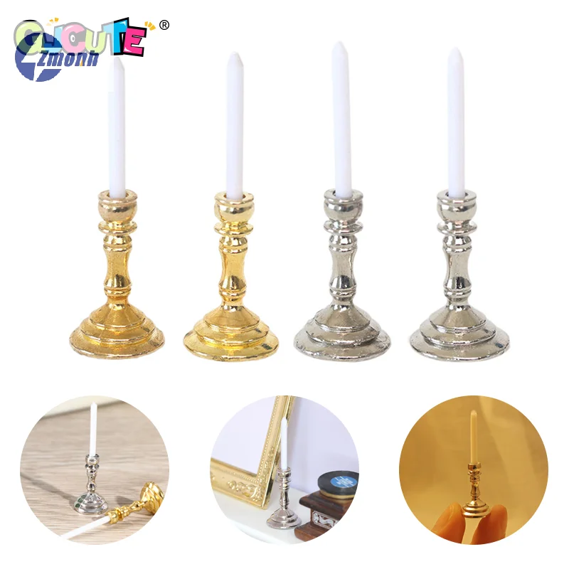 New!1Pair 1:12 Dollhouse Miniature Candle Holder Candlestick Candelabra Model Home Decor Toy Doll House Accessories
New!1Pair 1:12 Dollhouse Miniature Candle Holder Candlestick Candelabra Model Home Decor Toy Doll House Accessories