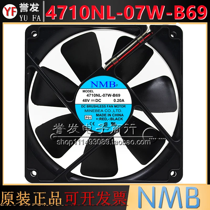 НОВЫЙ ОРИГИНАЛ 4710NL-07W-B69 48 В 0,20 А 12025 120x120x25 мм ОХЛАЖДАЮЩИЙ ВЕНТИЛЯТОР РАДИАТОР
НОВЫЙ ОРИГИНАЛ 4710NL-07W-B69 48 В 0,20 А 12025 120x120x25 мм ОХЛАЖДАЮЩИЙ ВЕНТИЛЯТОР РАДИАТОР