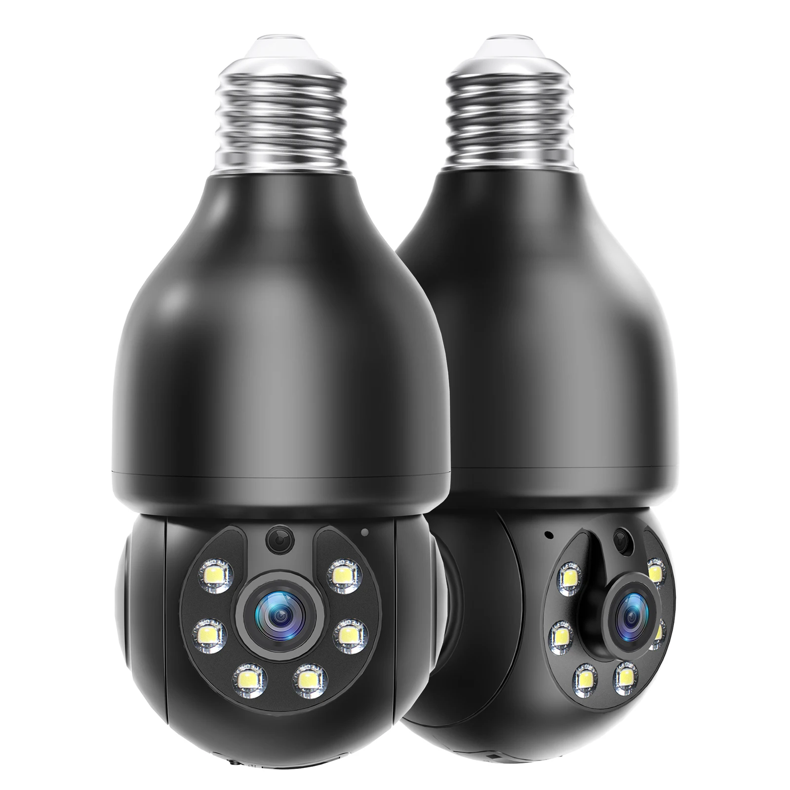 WESECUU Home Bulb Light E27 PTZ Bulb Security Camera Outdoor 5g/2.4ghz WiFi Bulb Camera 3MP 360 Degree Camera
WESECUU Home Bulb Light E27 PTZ Bulb Security Camera Outdoor 5g/2.4ghz WiFi Bulb Camera 3MP 360 Degree Camera
