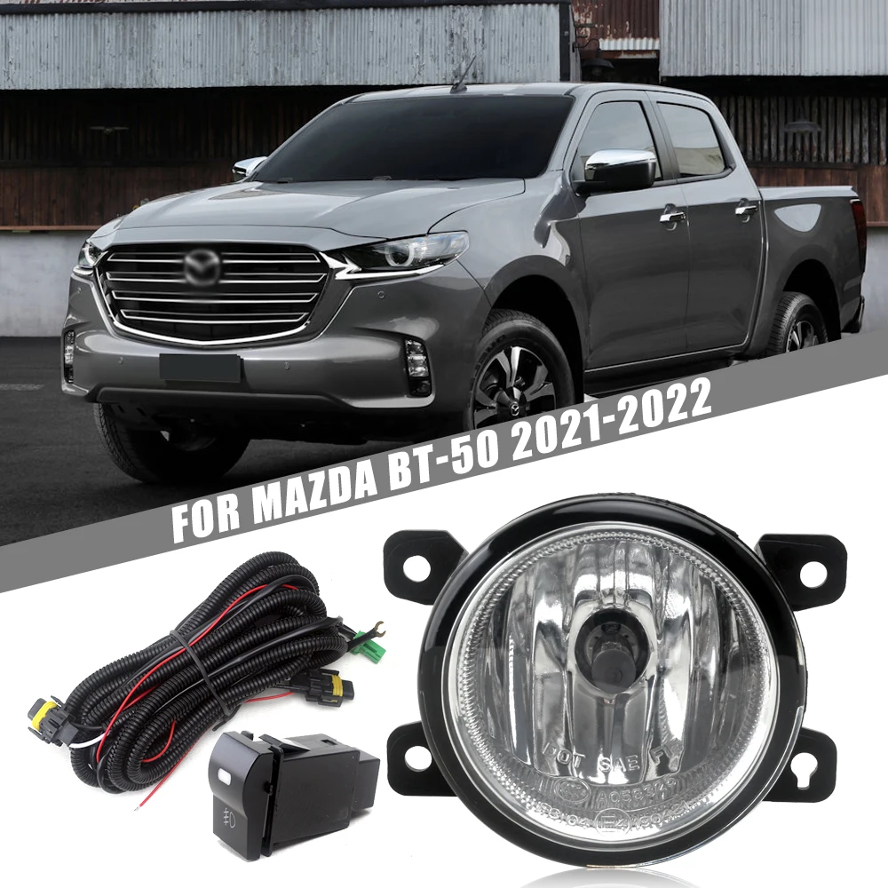 Front Bumper Fog Lamp Upgrade Kit FOR Mazda BT-50 2021-2022 Version Additional Foglight Set Switch + Wiring
Front Bumper Fog Lamp Upgrade Kit FOR Mazda BT-50 2021-2022 Version Additional Foglight Set Switch + Wiring
