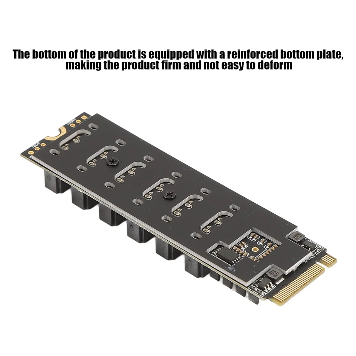 HOT!M.2 to SATA3.0 Adapter Card, PCB 6Gbps High Speed ASM1166 M.2 PCIE to SATA Expansion Card Support 6 SATA Devices
HOT!M.2 to SATA3.0 Adapter Card, PCB 6Gbps High Speed ASM1166 M.2 PCIE to SATA Expansion Card Support 6 SATA Devices
