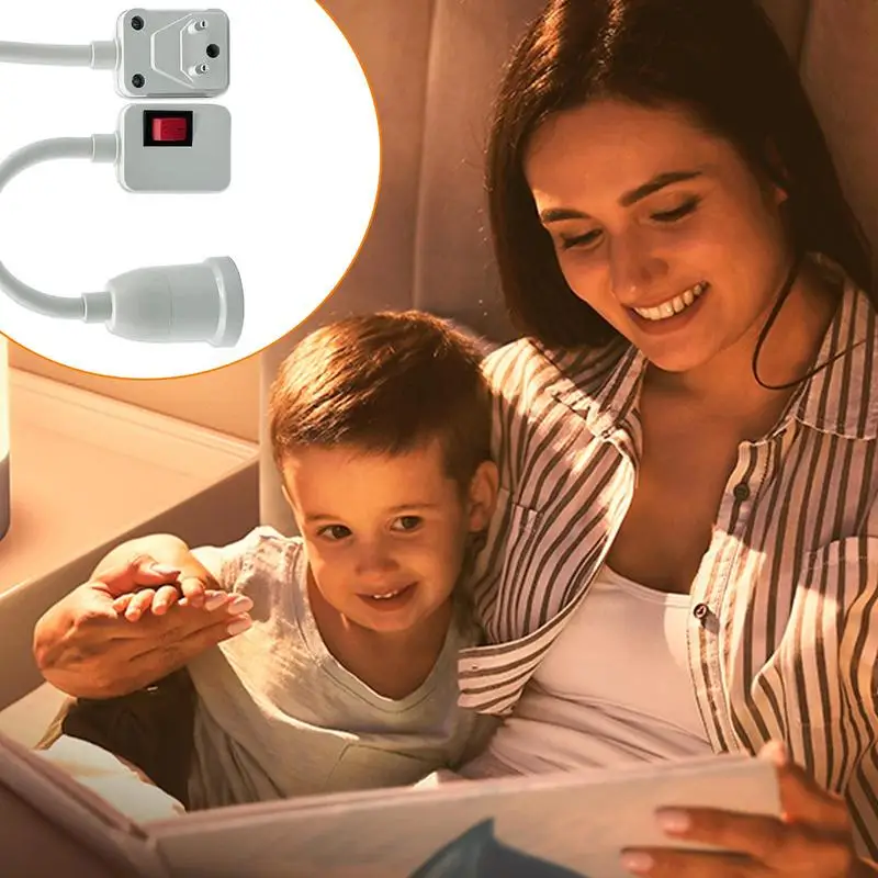 Light Bulb Socket E27 Light Socket Adapter Heat Resistant Lamp Holder Screw In Adapter For Kitchen Bedroom Restaurant Tabletop
Light Bulb Socket E27 Light Socket Adapter Heat Resistant Lamp Holder Screw In Adapter For Kitchen Bedroom Restaurant Tabletop