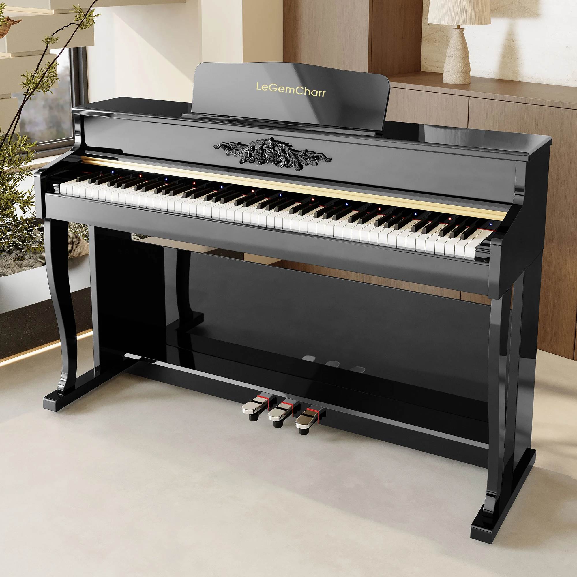 Профессиональная клавиатура, электрическое вертикальное пианино, 88-клавишная профессиональная фортепианная клавиатура
Профессиональная клавиатура, электрическое вертикальное пианино, 88-клавишная профессиональная фортепианная клавиатура