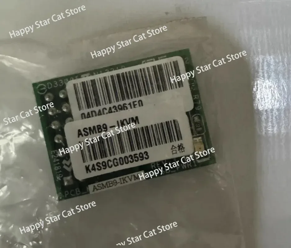 For ASUS ASMB9-IKVM ASMB9-IKVM/WS C621E SAGE IPMI Remote Management Module
For ASUS ASMB9-IKVM ASMB9-IKVM/WS C621E SAGE IPMI Remote Management Module