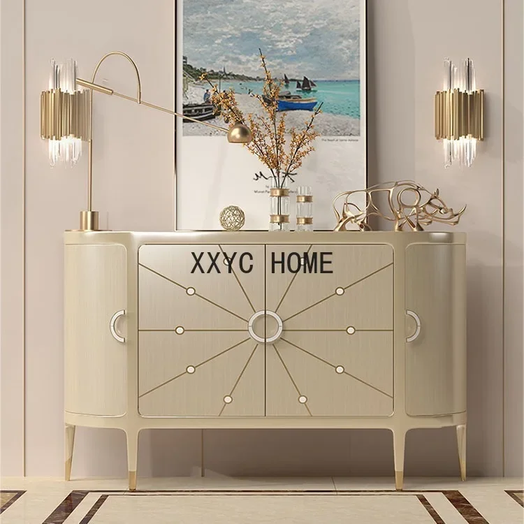 American Light Luxury Sideboard Cabinet Post-Modern Simple Home Restaurant Wall Locker
American Light Luxury Sideboard Cabinet Post-Modern Simple Home Restaurant Wall Locker