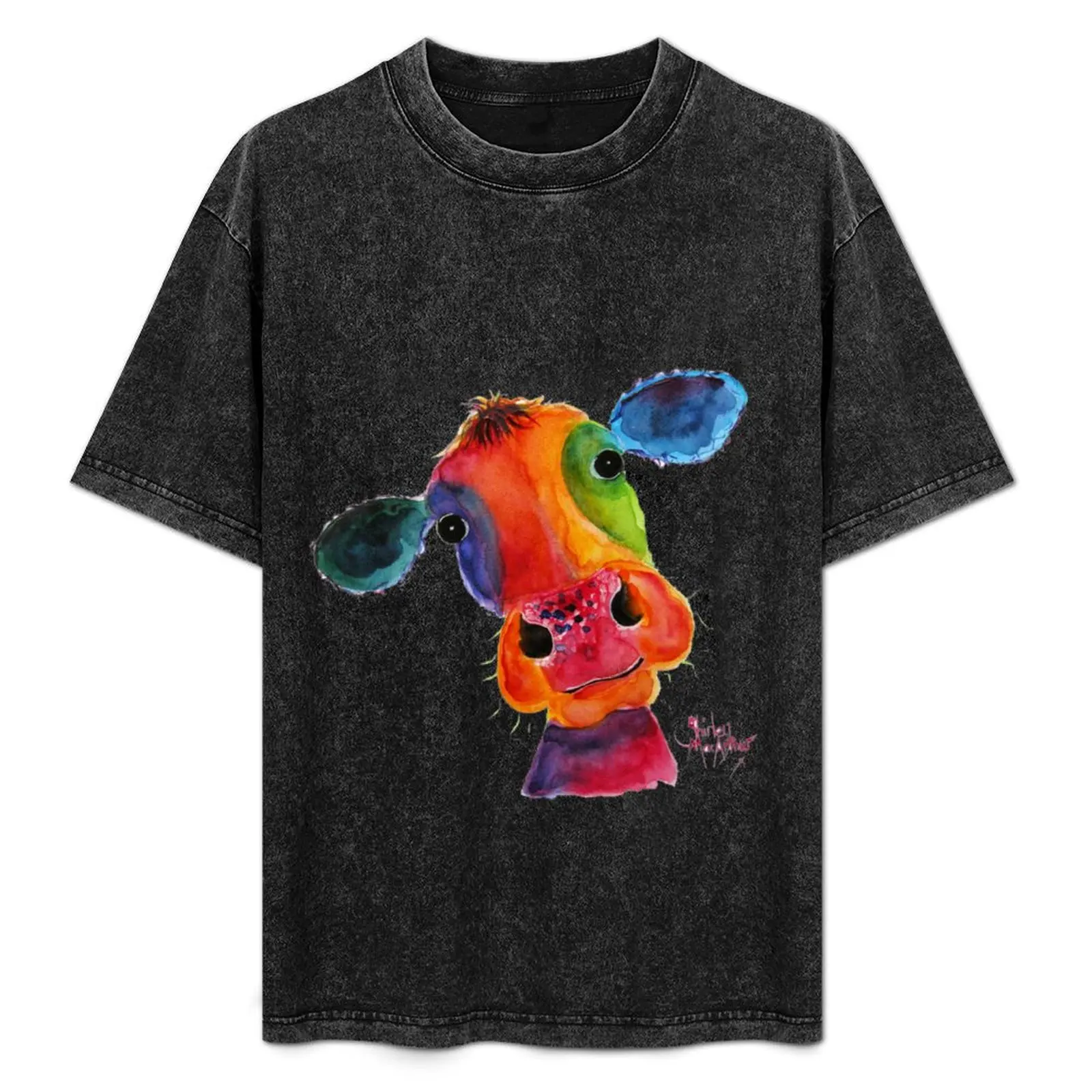 Cow PRiNT ' Mr Hippy ' by Shirley MacArthur T-Shirt Classic Basic Casual T-Shirt
Cow PRiNT ' Mr Hippy ' by Shirley MacArthur T-Shirt Classic Basic Casual T-Shirt