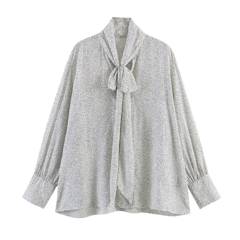 Withered 2026 Spring Women's Fashion Casual Loose Wave Point Bow Shirt Blouses Women's Clothes Shirts Tops
Withered 2026 Spring Women's Fashion Casual Loose Wave Point Bow Shirt Blouses Women's Clothes Shirts Tops