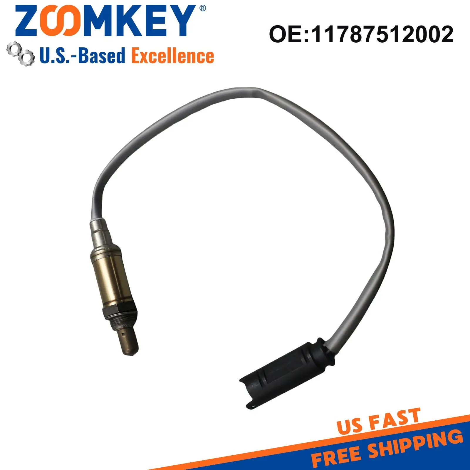ZOOMKEY Oxygen Sensor Downstream Right Fit For 2002-2005 BMW 745Li 5.0L 11787512002
ZOOMKEY Oxygen Sensor Downstream Right Fit For 2002-2005 BMW 745Li 5.0L 11787512002