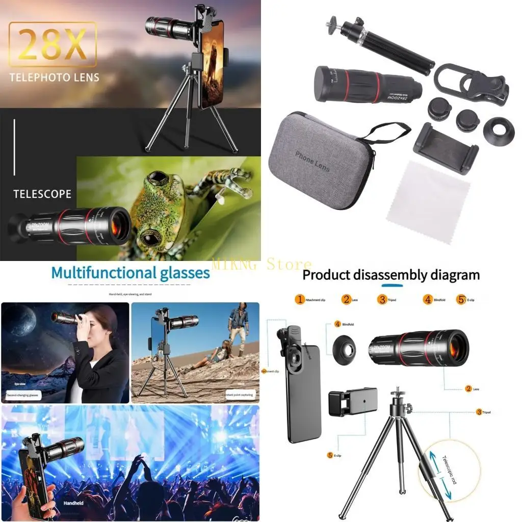 28X телеобъектив с зажимом для телескопа, телеобъектив для телефона с объективом «рыбий глаз», лучшая распродажа
28X телеобъектив с зажимом для телескопа, телеобъектив для телефона с объективом «рыбий глаз», лучшая распродажа