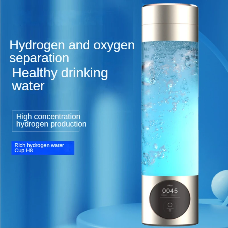 SPE&PEM High Concentration Hydrogen Water Generator Hydrogen Water Generator Bottle With LED Screen Hydrogen-rich Water Cup
SPE&PEM High Concentration Hydrogen Water Generator Hydrogen Water Generator Bottle With LED Screen Hydrogen-rich Water Cup