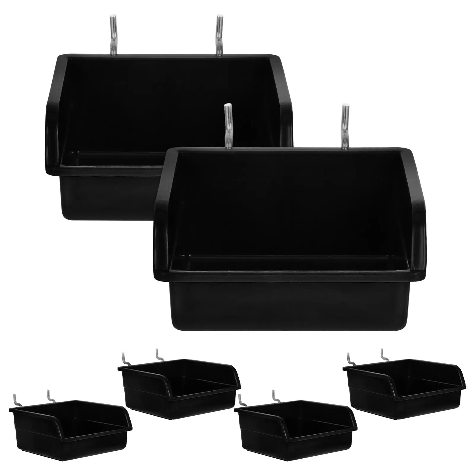 6 set Parts Storage Box Pegboard Bins Accessories Containers Thickened Slope Design Tool Organization Workshop Plastic Storage
6 set Parts Storage Box Pegboard Bins Accessories Containers Thickened Slope Design Tool Organization Workshop Plastic Storage