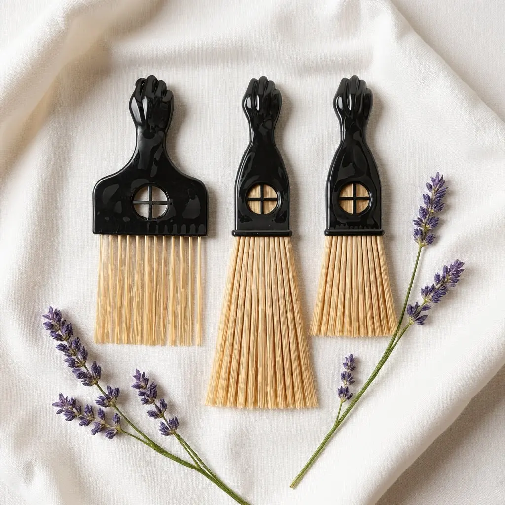 3Pcs Metal Hair Pick Comb Double Sided Anti Static Afro Detangler Stainless Steel Lift Comb for Curly Knotted Hair Styling
3Pcs Metal Hair Pick Comb Double Sided Anti Static Afro Detangler Stainless Steel Lift Comb for Curly Knotted Hair Styling