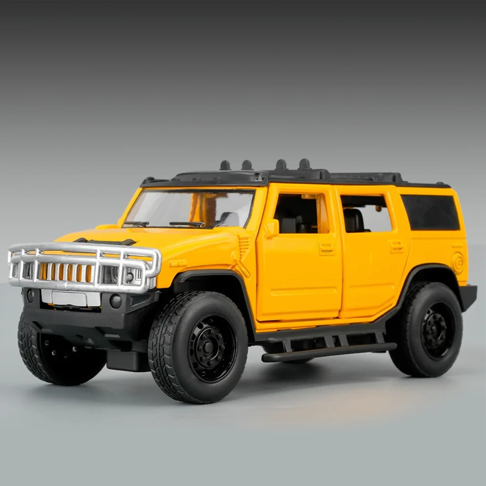 1:32 H2 Alloy Off Road Vehicle Diecast Model Toys Car Rubber Tire Pull Back Rubber Tire Doors Can Be Opened Models Gift Ornament
1:32 H2 Alloy Off Road Vehicle Diecast Model Toys Car Rubber Tire Pull Back Rubber Tire Doors Can Be Opened Models Gift Ornament