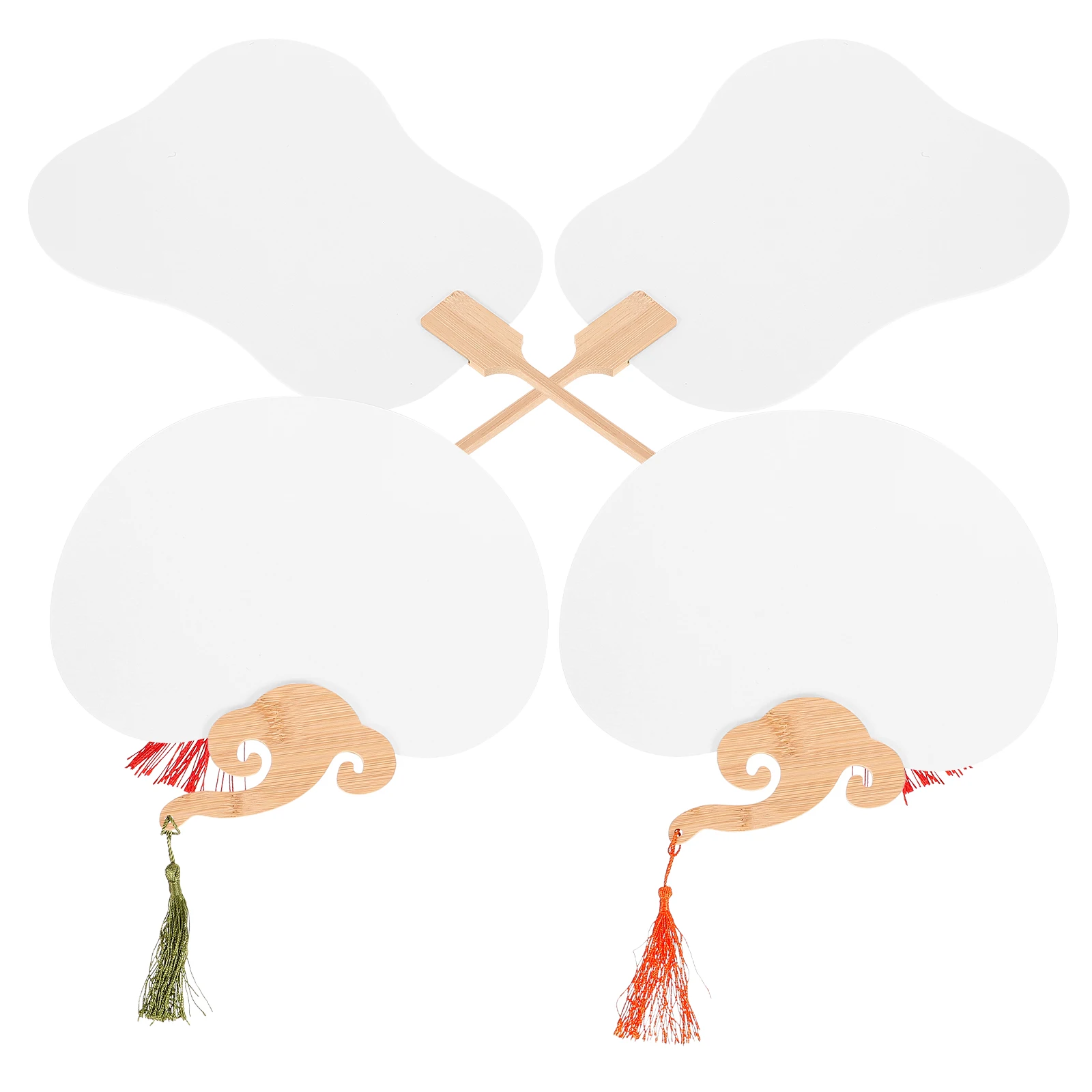 4pcs Rice Paper Fans Blank DIY Handheld Retro Decorative Thicken Painting Fans Portable Wedding Ornaments Stage Props
4pcs Rice Paper Fans Blank DIY Handheld Retro Decorative Thicken Painting Fans Portable Wedding Ornaments Stage Props