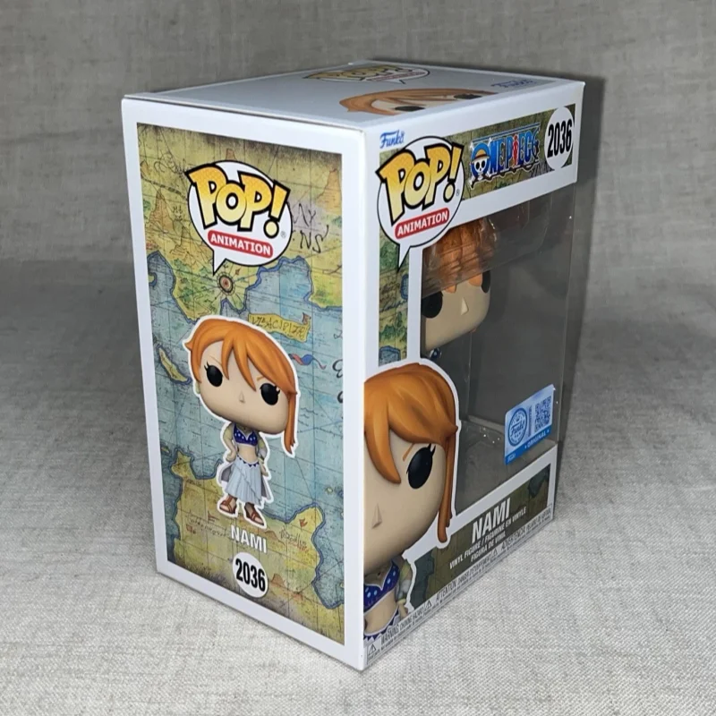 Official Genuine One Piece Nami #2036 Action Figure Funko Pop Limited Edition Vinyl Sculpture Doll Collect Model Toys Kid Gift
Official Genuine One Piece Nami #2036 Action Figure Funko Pop Limited Edition Vinyl Sculpture Doll Collect Model Toys Kid Gift