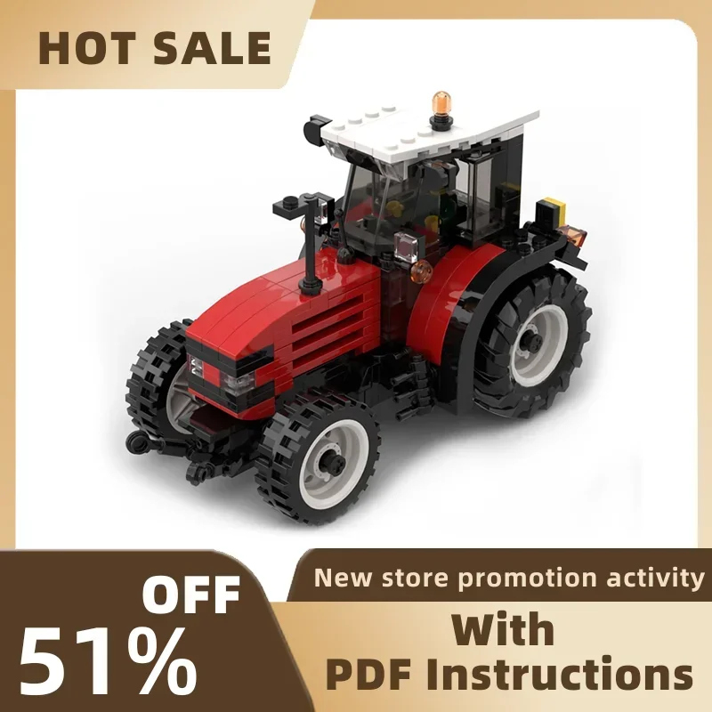 New Moc 317Pcs Same Titan 160 - Farm Tractor Trailer Model Diy Creative Ideas Child Toy Birthday Gift Technology Custom Puzzles
New Moc 317Pcs Same Titan 160 - Farm Tractor Trailer Model Diy Creative Ideas Child Toy Birthday Gift Technology Custom Puzzles