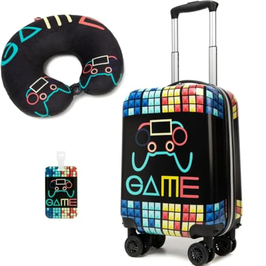 Suitcase Set for Boys Hardside Luggage with Spinner Wheels 2 Pcs 16inch Toddler Suitcase for Boys Travel Carry on Luggage Airli
Suitcase Set for Boys Hardside Luggage with Spinner Wheels 2 Pcs 16inch Toddler Suitcase for Boys Travel Carry on Luggage Airli