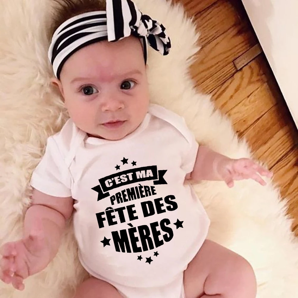 Its My First Mothers Day New Born Bodysuit Baby Boy Girl Clothes Mothers Day Infant Outfit Toddler Romper Baby Shower Gifts
Its My First Mothers Day New Born Bodysuit Baby Boy Girl Clothes Mothers Day Infant Outfit Toddler Romper Baby Shower Gifts