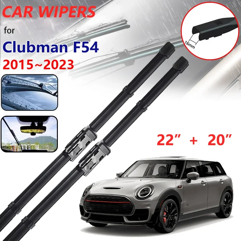 Car Windshield Wiper Blades For Mini Clubman F54 MK2 2015~2023 2022 Cleaning Window Windscreen Auto Windshield Car Accessories
Car Windshield Wiper Blades For Mini Clubman F54 MK2 2015~2023 2022 Cleaning Window Windscreen Auto Windshield Car Accessories