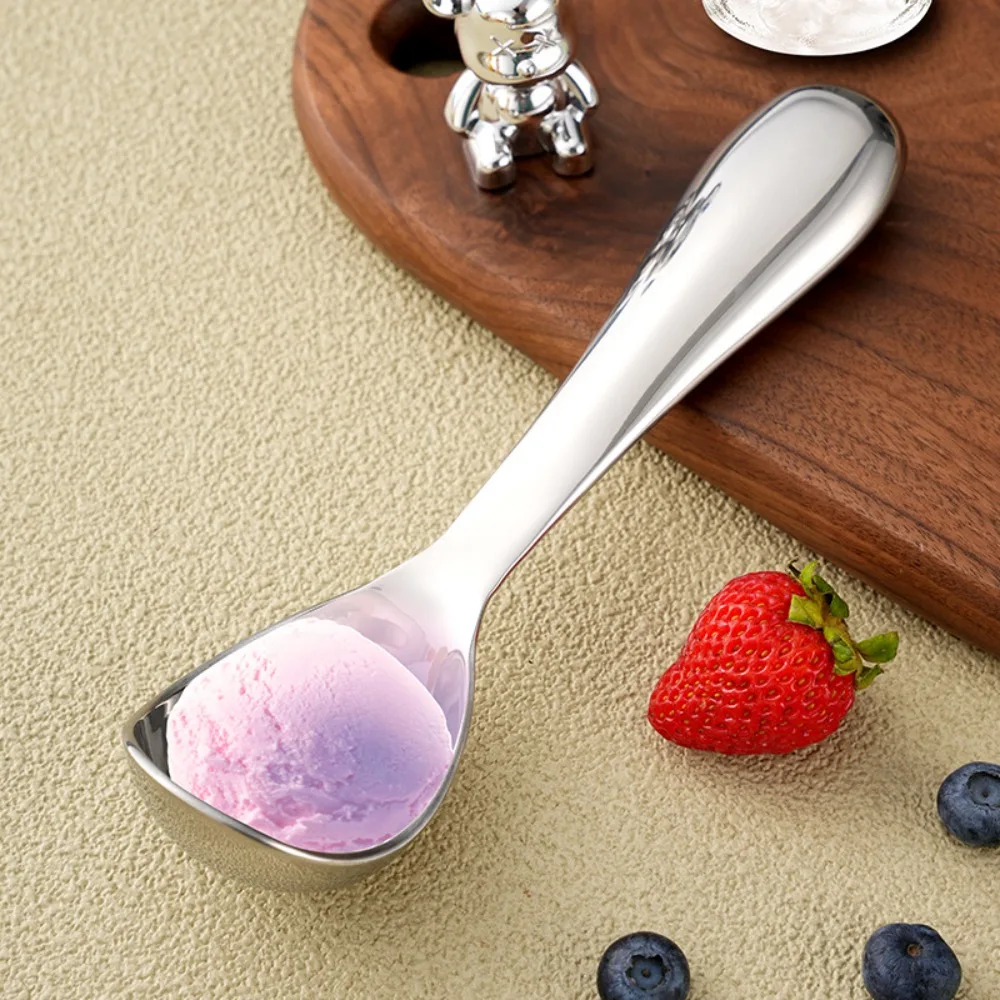304 Stainless Steel Ice Cream Spoon Upright Polished Watermelon Scoop Self-melting Ergonomic Handle Gelato Ball Spoon Fruit
304 Stainless Steel Ice Cream Spoon Upright Polished Watermelon Scoop Self-melting Ergonomic Handle Gelato Ball Spoon Fruit