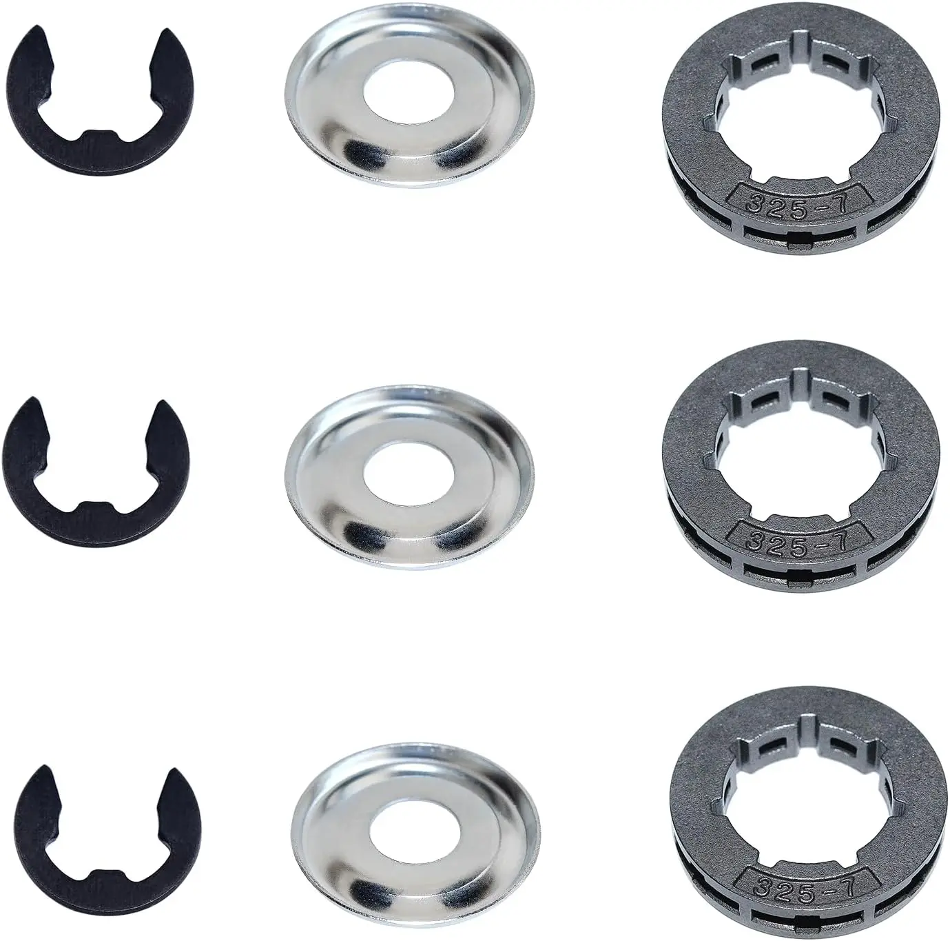 Universal Ring Chain Wheel 325 025 028 MS 250 Chainsaw & Other Models 325 Ring Sprocket Spare Parts Kit Accessories 
Universal Ring Chain Wheel 325 025 028 MS 250 Chainsaw & Other Models 325 Ring Sprocket Spare Parts Kit Accessories