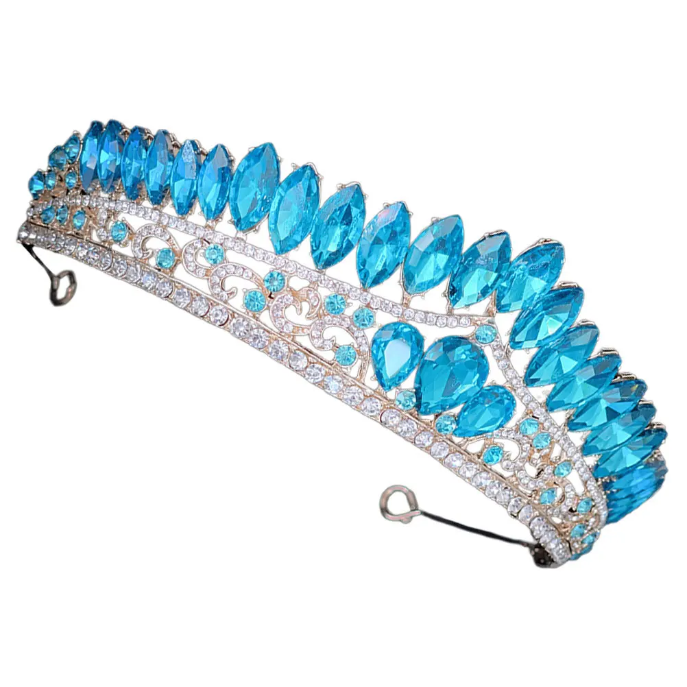 Elegant Rhinestone Crown Bridal Headpiece Shimmering Headdress for Wedding Party Formal Event Women's Eye-Catching Hair
Elegant Rhinestone Crown Bridal Headpiece Shimmering Headdress for Wedding Party Formal Event Women's Eye-Catching Hair