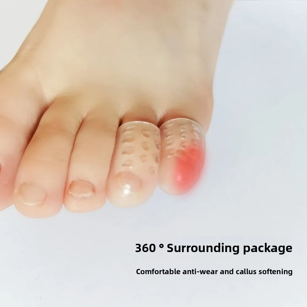 Effective Anti-Friction Silicone Toe Protector Soft Breathable Gel Toe Protectors Transparent Toe Sleeves Foot Care
Effective Anti-Friction Silicone Toe Protector Soft Breathable Gel Toe Protectors Transparent Toe Sleeves Foot Care
