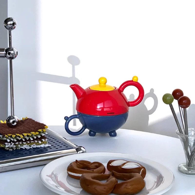Tea for One Set Porcelain Floral Teapot Cup Cartoon Teapot and Teacup for One Water Pitcheer
Tea for One Set Porcelain Floral Teapot Cup Cartoon Teapot and Teacup for One Water Pitcheer
