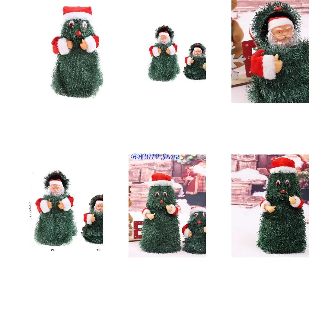 Q0KB Electric Santa Plush Figure Toy for Doll Christmas Ornament Baby Favorite
Q0KB Electric Santa Plush Figure Toy for Doll Christmas Ornament Baby Favorite