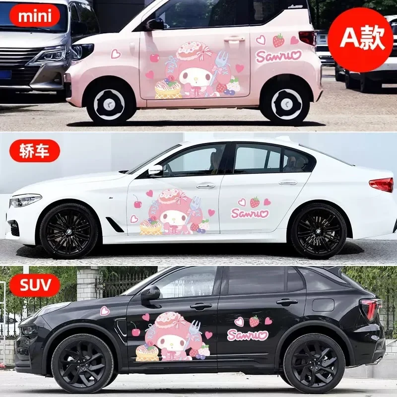 Sanrio Car Sticker Car Film Decorate Stickers Car Clothing Scratch Cover Cartoon Kuromi My Melody Car Decorate Accessories Gift
Sanrio Car Sticker Car Film Decorate Stickers Car Clothing Scratch Cover Cartoon Kuromi My Melody Car Decorate Accessories Gift