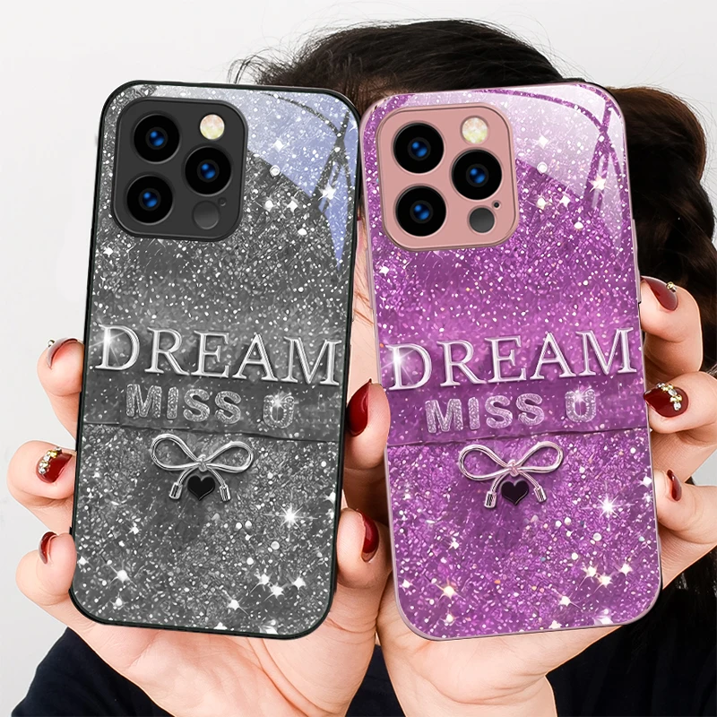 Bow Love Green Purple For iPhone 16 Pro Max 15 P lus 14 Pro 13 12 Mini 11 P ro M ax X XS 7 8 Plus 2022 Tempered Glass Phone Case
Bow Love Green Purple For iPhone 16 Pro Max 15 P lus 14 Pro 13 12 Mini 11 P ro M ax X XS 7 8 Plus 2022 Tempered Glass Phone Case