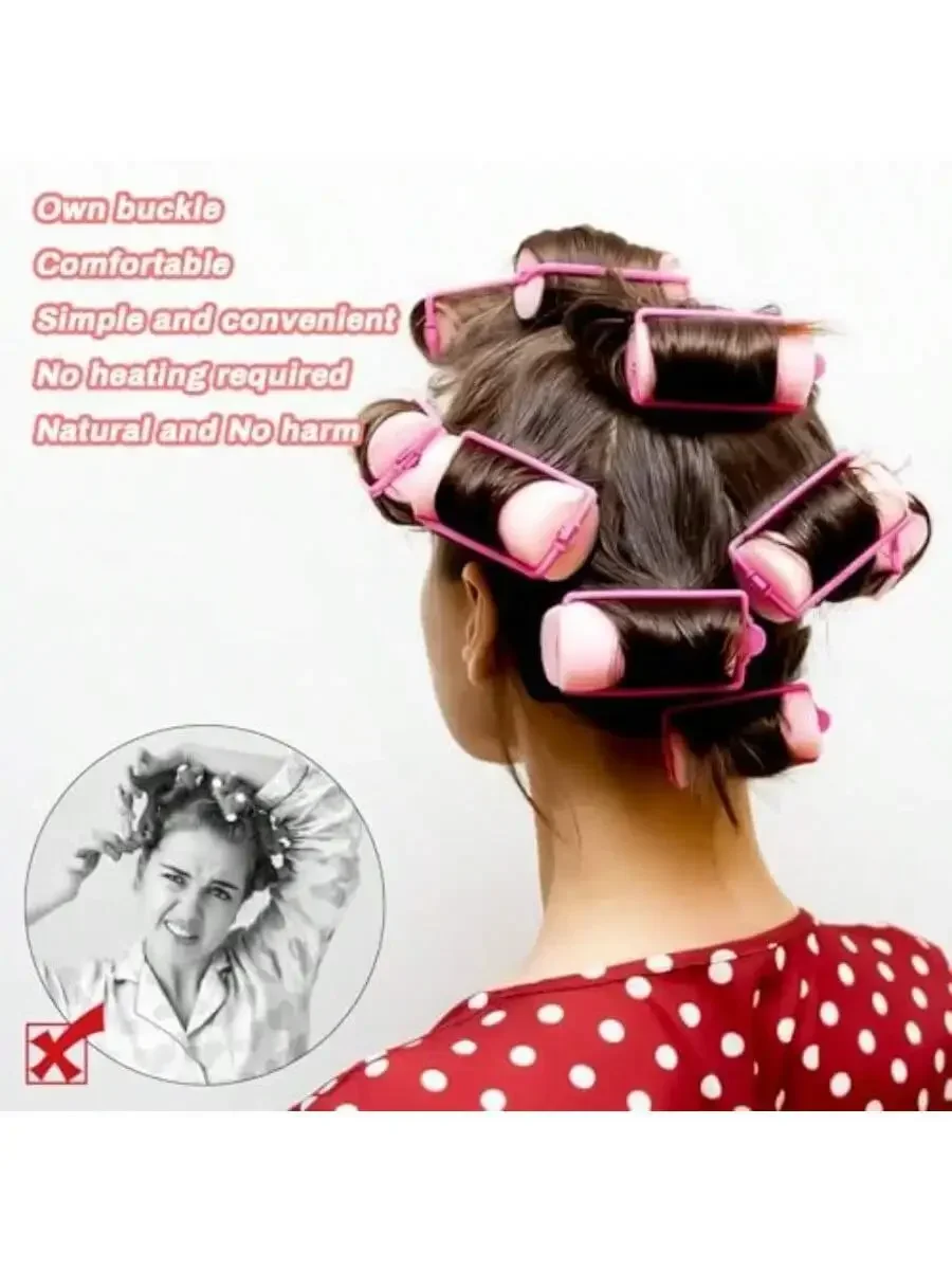24PCS Foam Hair Rollers 1.89 Inch Sponge Curlers Heatless Sleep Curling Tools For Short Long Hair
24PCS Foam Hair Rollers 1.89 Inch Sponge Curlers Heatless Sleep Curling Tools For Short Long Hair