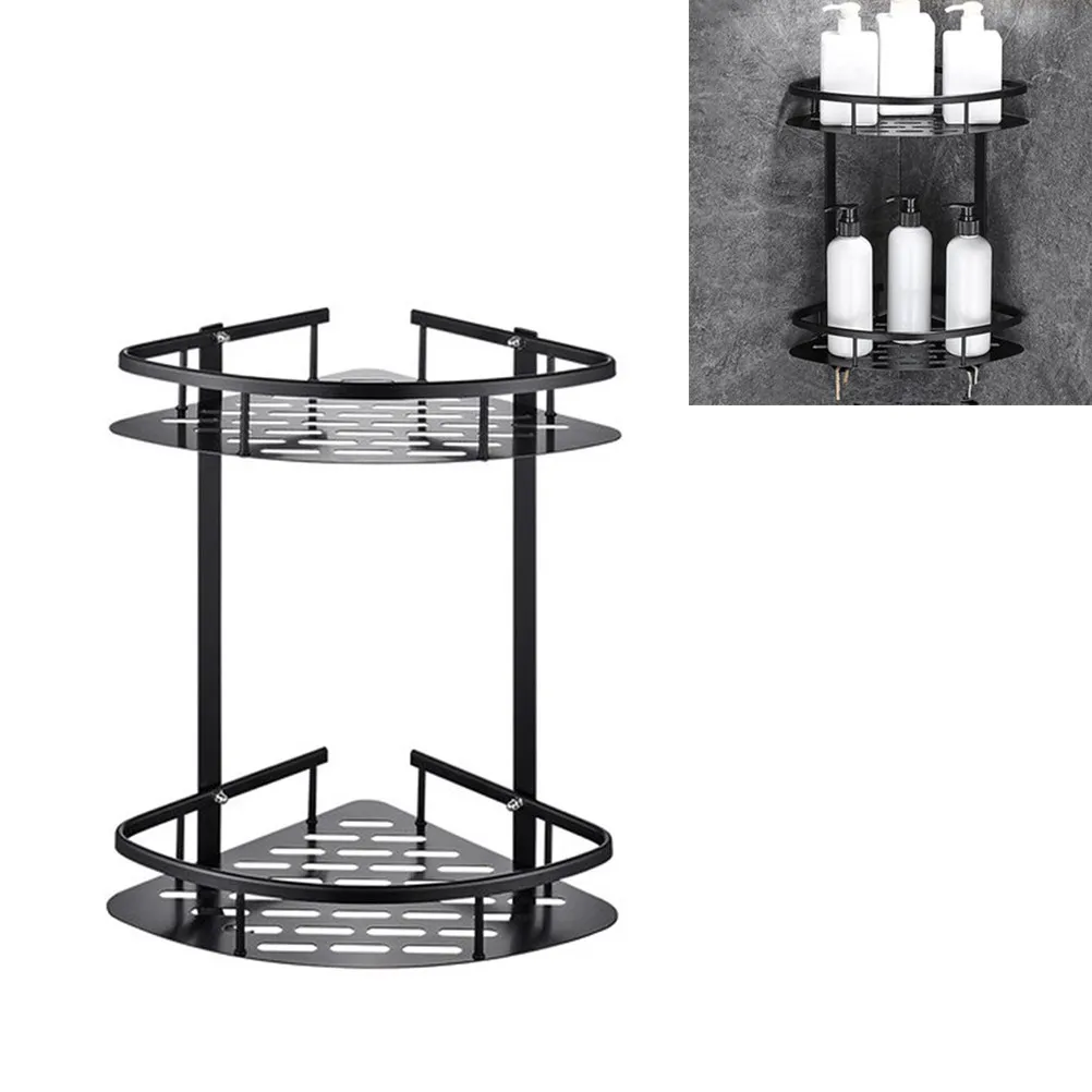 Настенная полка-органайзер для ванной без сверления, двухуровневая, алюминиевая, для хранения мыла, шампуня, лосьона для лица
Настенная полка-органайзер для ванной без сверления, двухуровневая, алюминиевая, для хранения мыла, шампуня, лосьона для лица