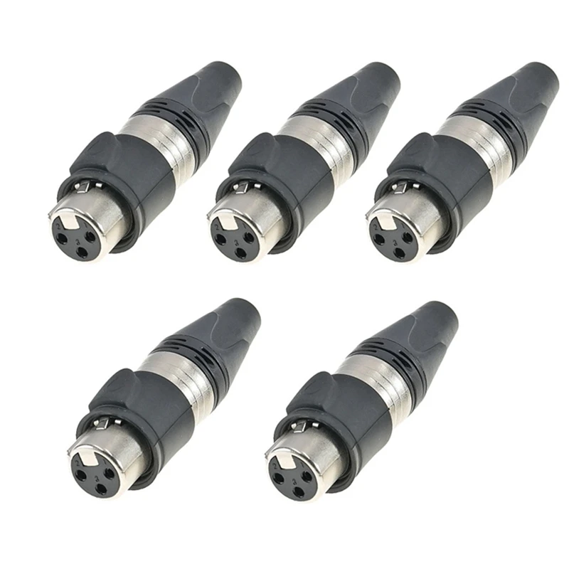 3-Pronged Waterproof Xlr Microphone Audio Plug Xlr Balanced Head Female Thread Head Shell
3-Pronged Waterproof Xlr Microphone Audio Plug Xlr Balanced Head Female Thread Head Shell