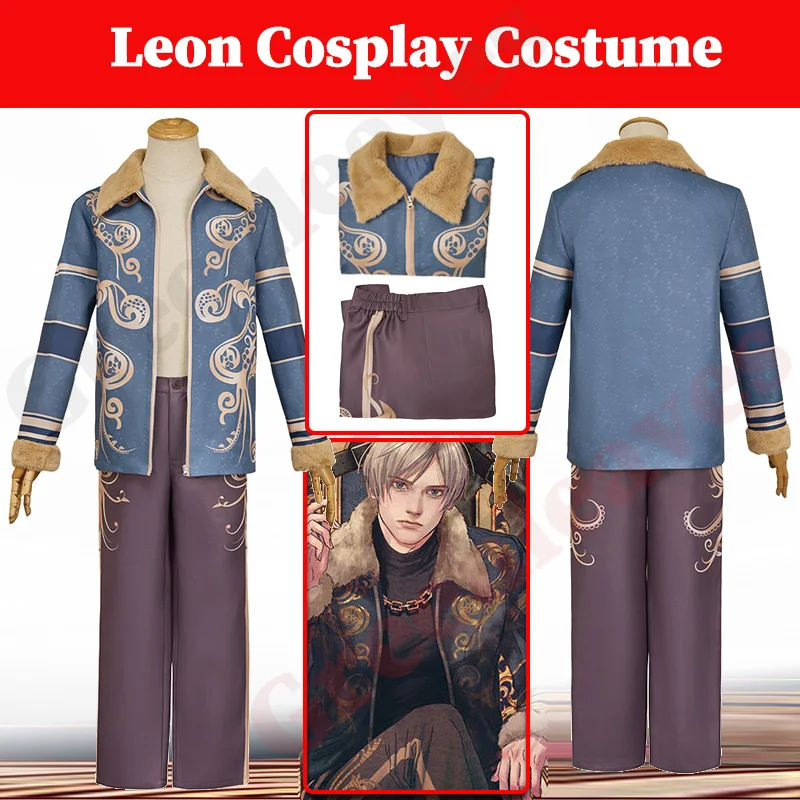 Биологическая опасность, игра Леон Кеннеди, косплей, мужской костюм для взрослых, фантазия, маскарадное пальто, куртка, брюки, комплект, костюмы на Хэллоуин
Биологическая опасность, игра Леон Кеннеди, косплей, мужской костюм для взрослых, фантазия, маскарадное пальто, куртка, брюки, комплект, костюмы на Хэллоуин