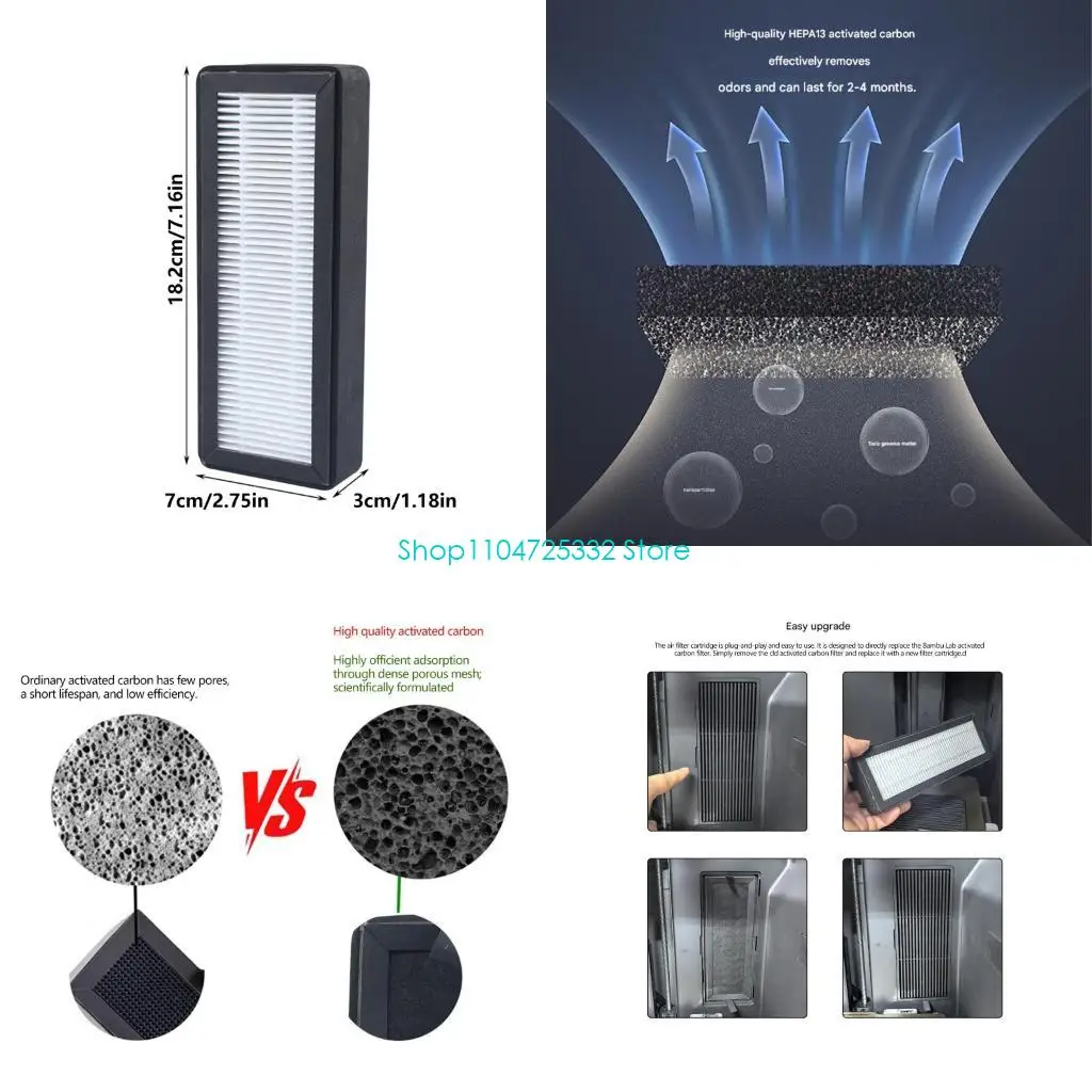 P5EA Activating Carbon Air Filter Cartridge Suitable For P2S Easy Installation
P5EA Activating Carbon Air Filter Cartridge Suitable For P2S Easy Installation