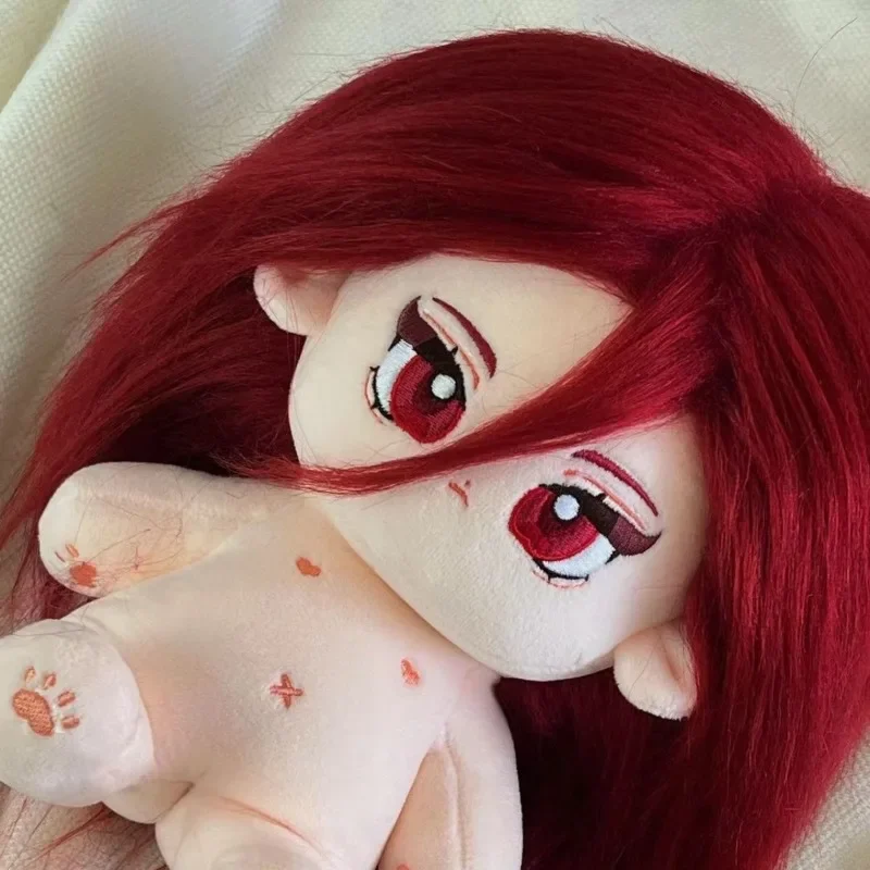 Anime Role Attributes Red Hair Girl Cosplay 20CM Soft Cotton Body Dress Up Kawaii Xmas Holiday Gift
Anime Role Attributes Red Hair Girl Cosplay 20CM Soft Cotton Body Dress Up Kawaii Xmas Holiday Gift