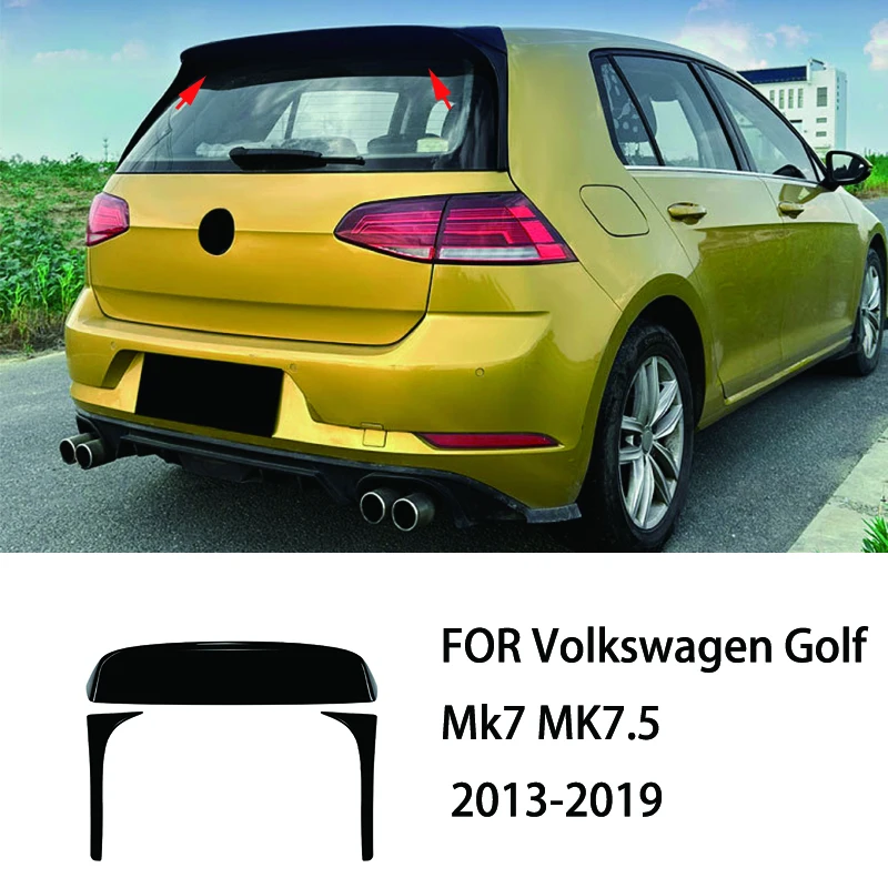 CAR Accessories FIT For Volkswagen Golf Mk7 MK7.5 2013-2019 black carbon fibre Rear Door Tail Trunk Spoiler Wing Lip
CAR Accessories FIT For Volkswagen Golf Mk7 MK7.5 2013-2019 black carbon fibre Rear Door Tail Trunk Spoiler Wing Lip