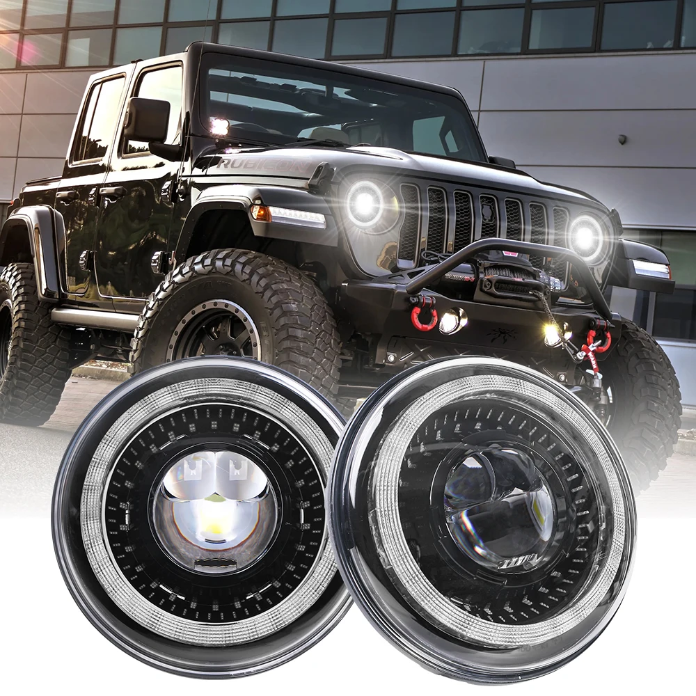 60W DOT Led Car Light 7 Inch Round Led Headlight Amber Turning Light Motorcycle
60W DOT Led Car Light 7 Inch Round Led Headlight Amber Turning Light Motorcycle