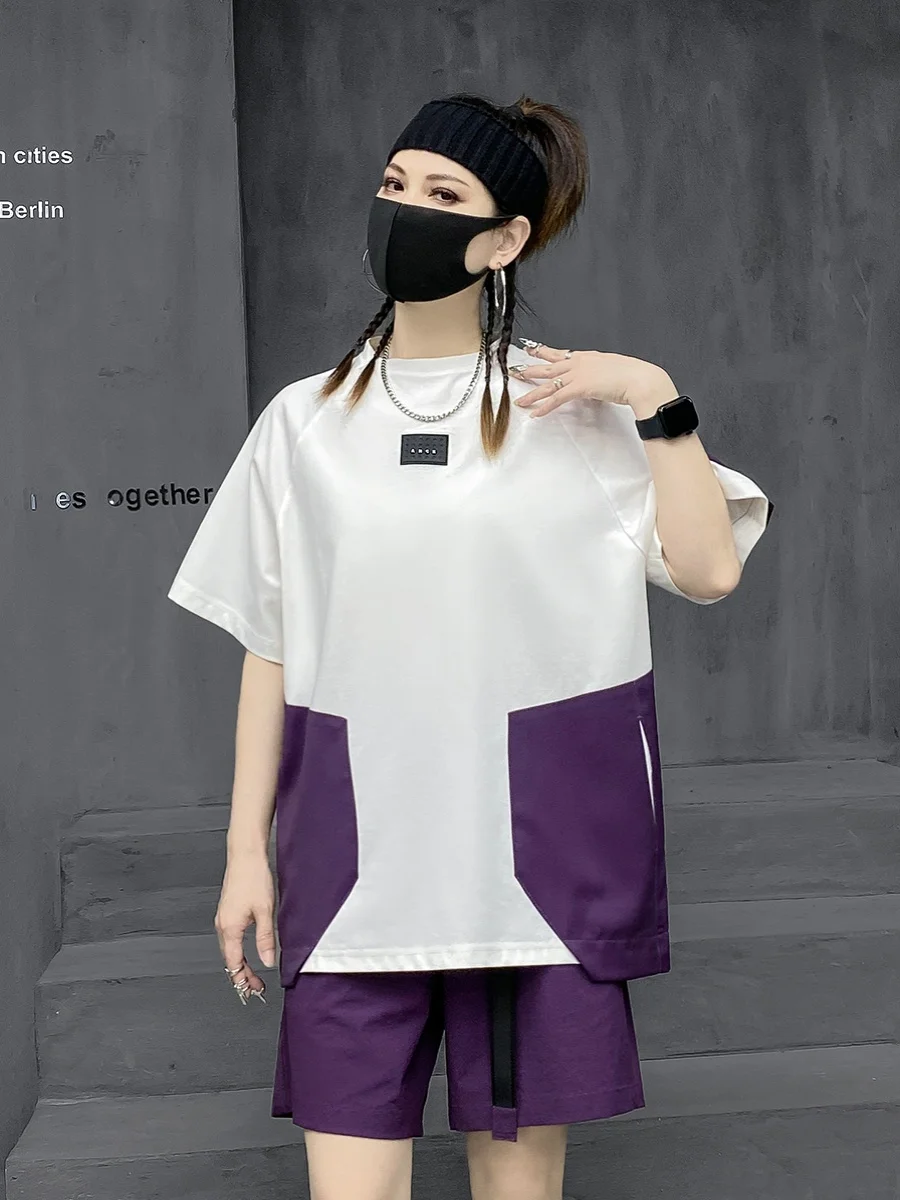 M-Home Original White ort Sve T-irt Women Summer 2025 New Neutral Sle Sports Loose Top Street Faion Hip Hop
M-Home Original White ort Sve T-irt Women Summer 2025 New Neutral Sle Sports Loose Top Street Faion Hip Hop