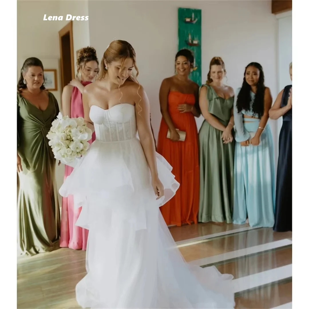 Lena Elegant Dress Line Длинные платья для выпускного вечера Роскошные белые бальные платья на заказ 2025 Платья для особых случаев на заказ Robe Soiree Party
Lena Elegant Dress Line Длинные платья для выпускного вечера Роскошные белые бальные платья на заказ 2025 Платья для особых случаев на заказ Robe Soiree Party