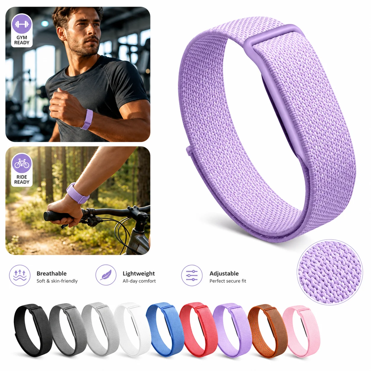 Nylon Watch Band for Google Fitbit Air Adjustable Breathable Loop Strap Soft Lightweight Wristband for Sports Fitness Daily Use
Nylon Watch Band for Google Fitbit Air Adjustable Breathable Loop Strap Soft Lightweight Wristband for Sports Fitness Daily Use